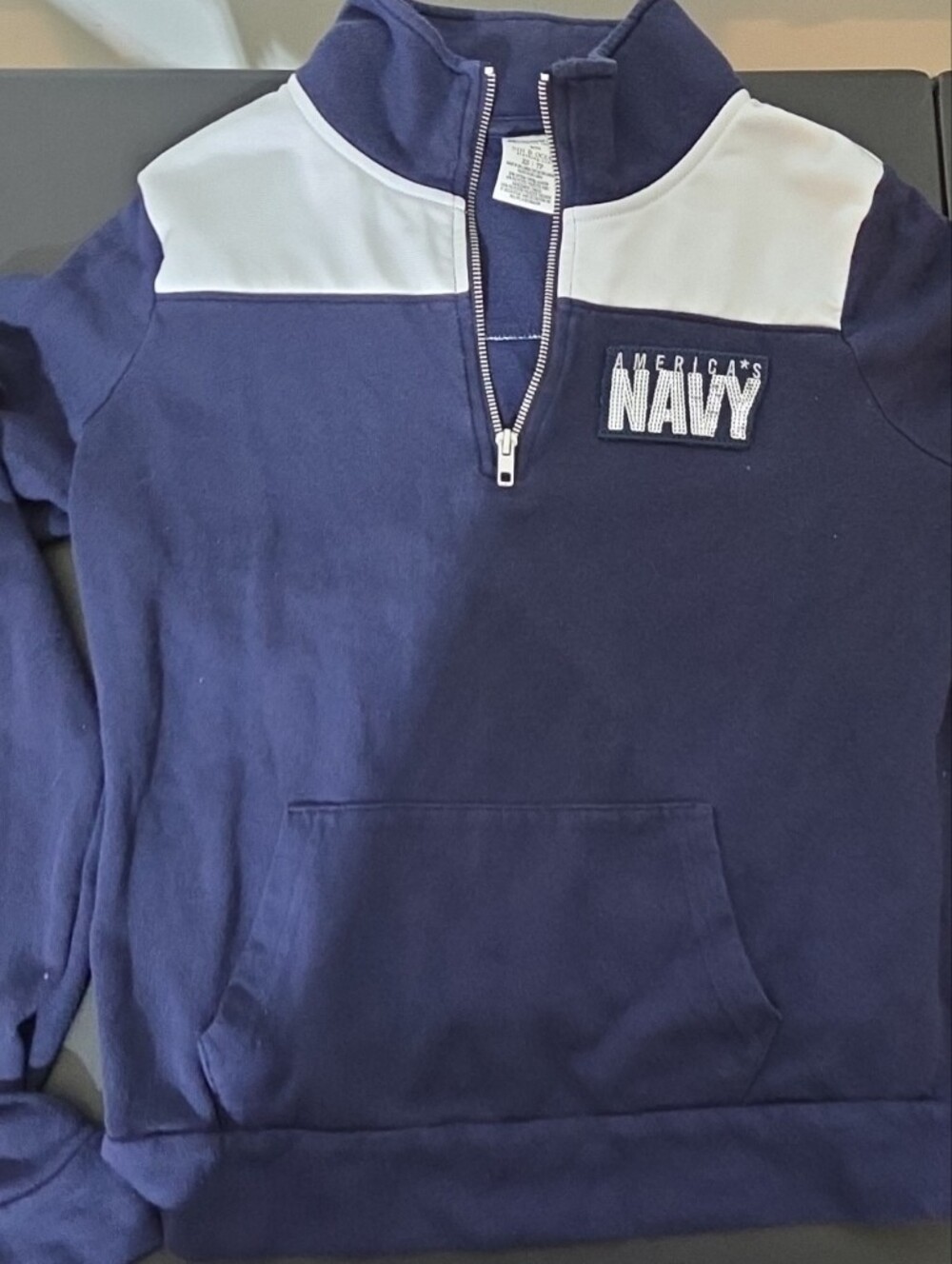 PINK Victoria's Secret Navy Label Close-Up